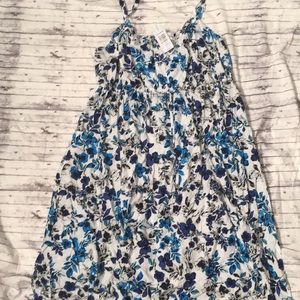 Torrid size 3 Moody floral dress blues